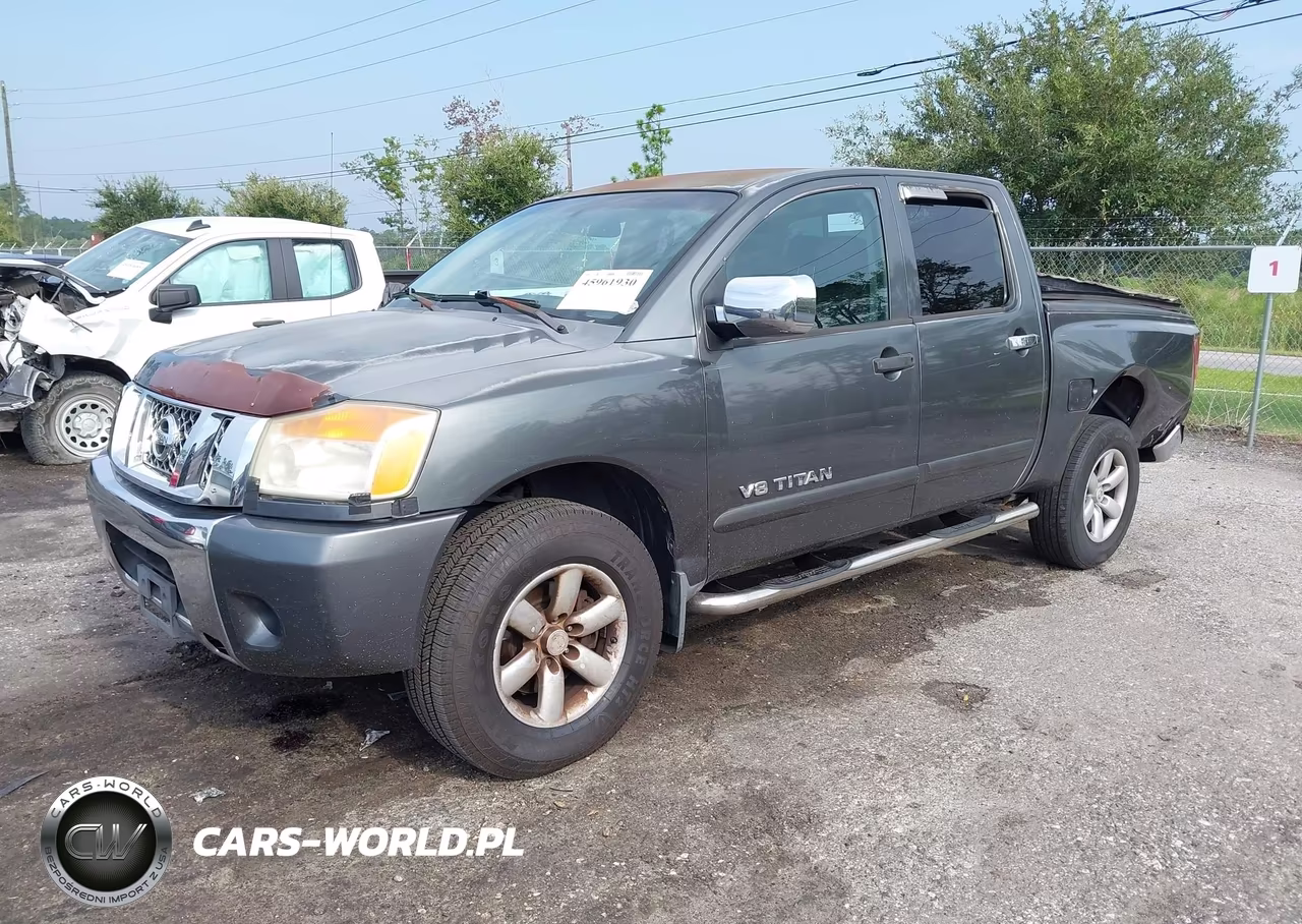 2008 Nissan Titan Se VIN:1N6BA07D58N350542 - 2