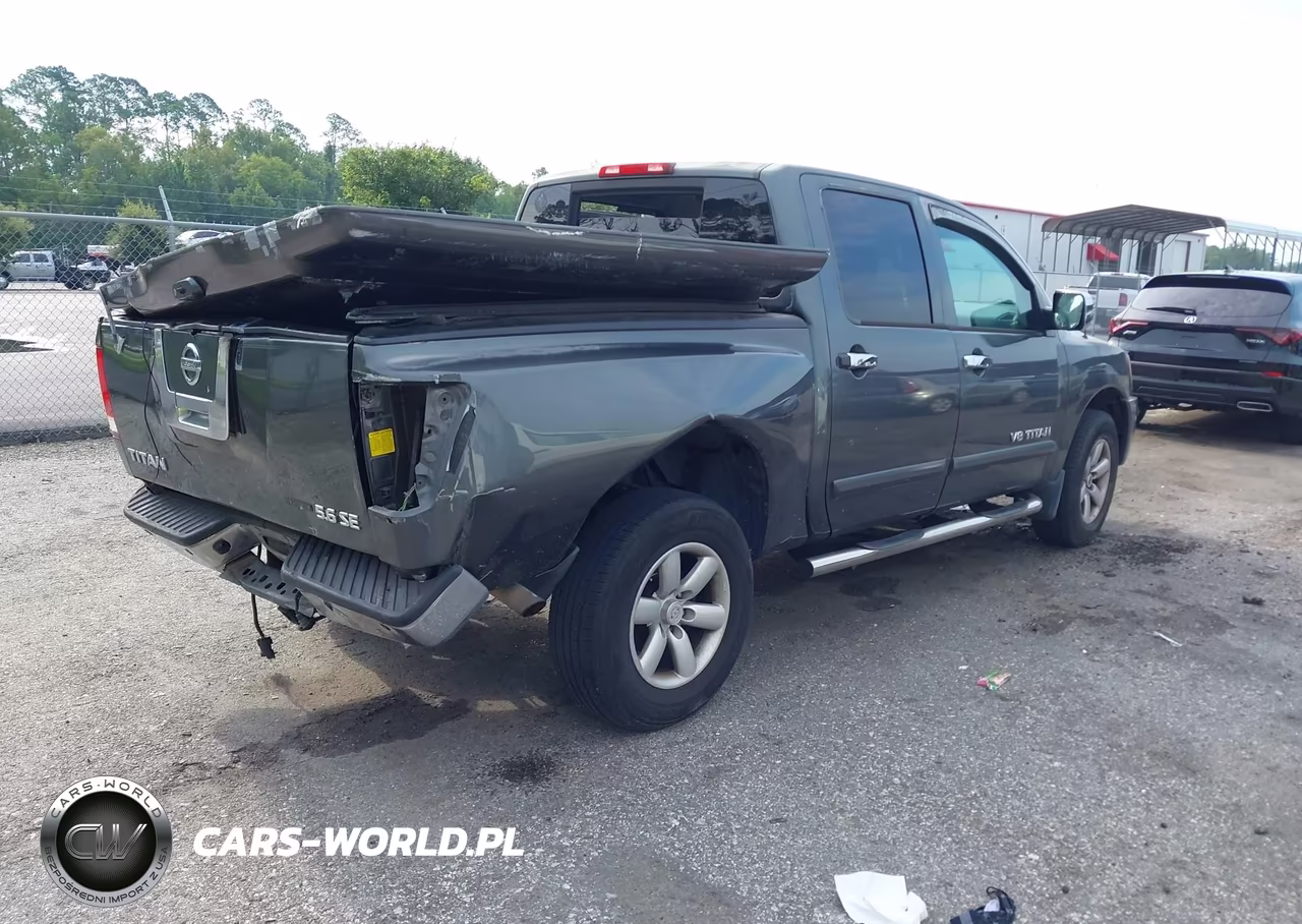 2008 Nissan Titan Se VIN:1N6BA07D58N350542 - 4