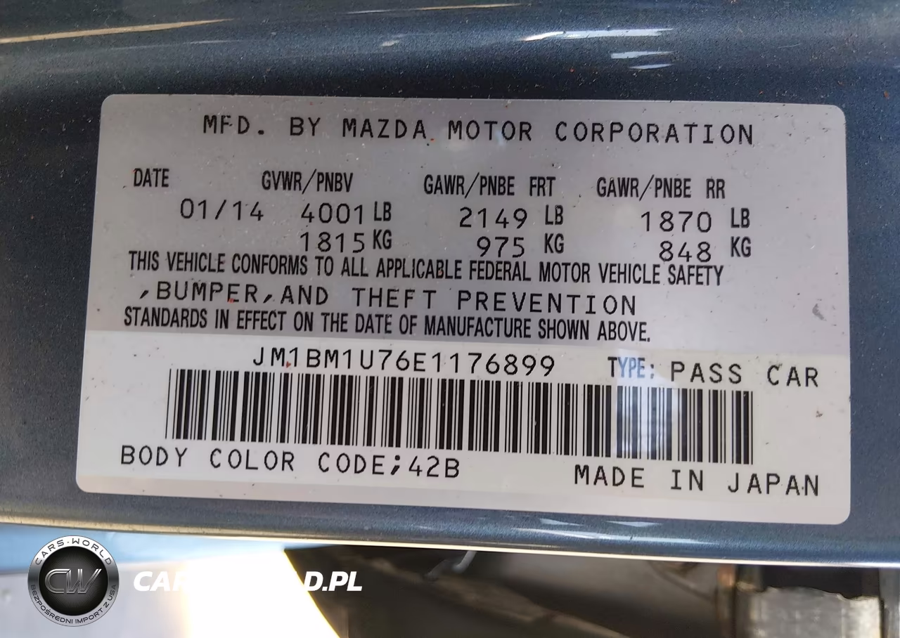 2014 Mazda Mazda3 I Sport VIN:JM1BM1U76E1176899 - 9