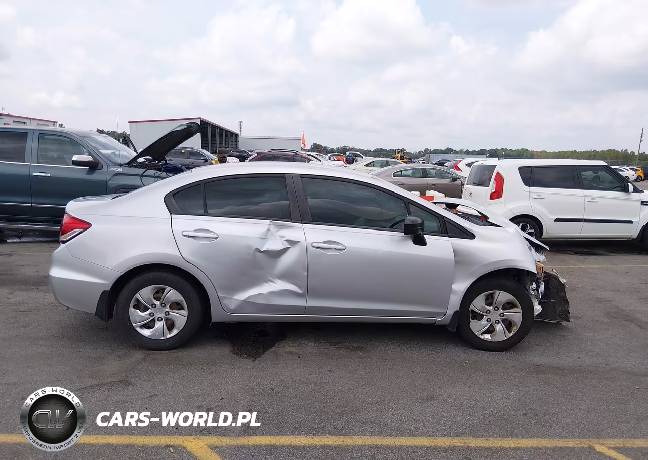 2014 Honda Civic Lx VIN:19XFB2F57EE037239 - 14