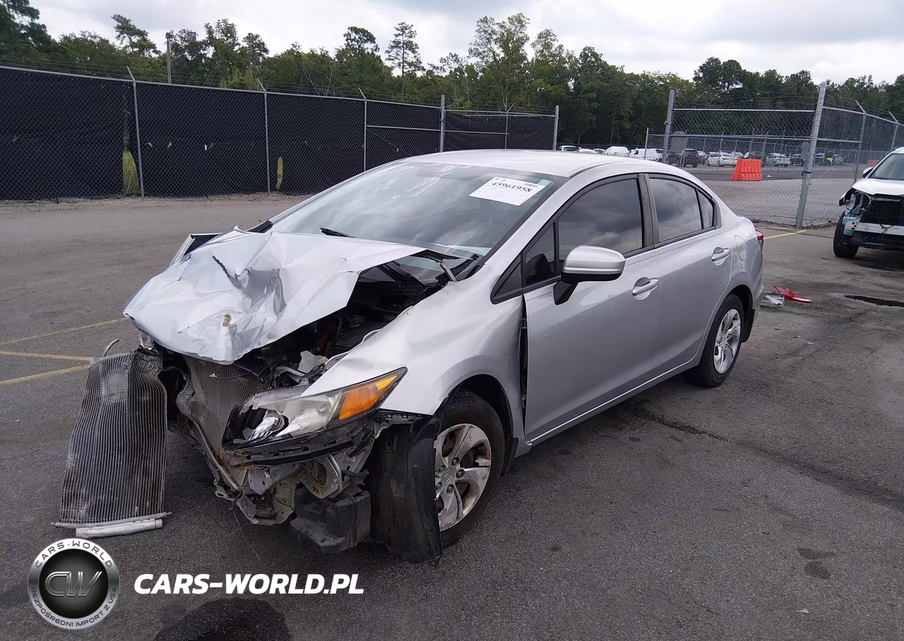 2014 Honda Civic Lx VIN:19XFB2F57EE037239 - 2