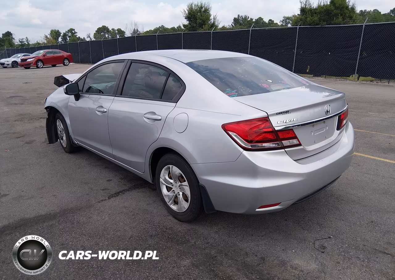 2014 Honda Civic Lx VIN:19XFB2F57EE037239 - 3