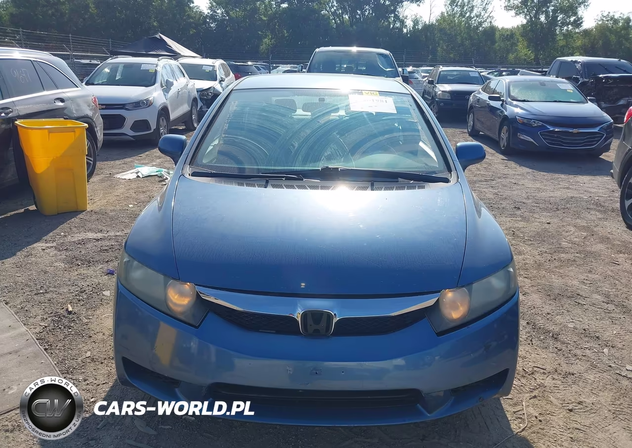 2009 Honda Civic Lx VIN:19XFA16529E004636 - 11