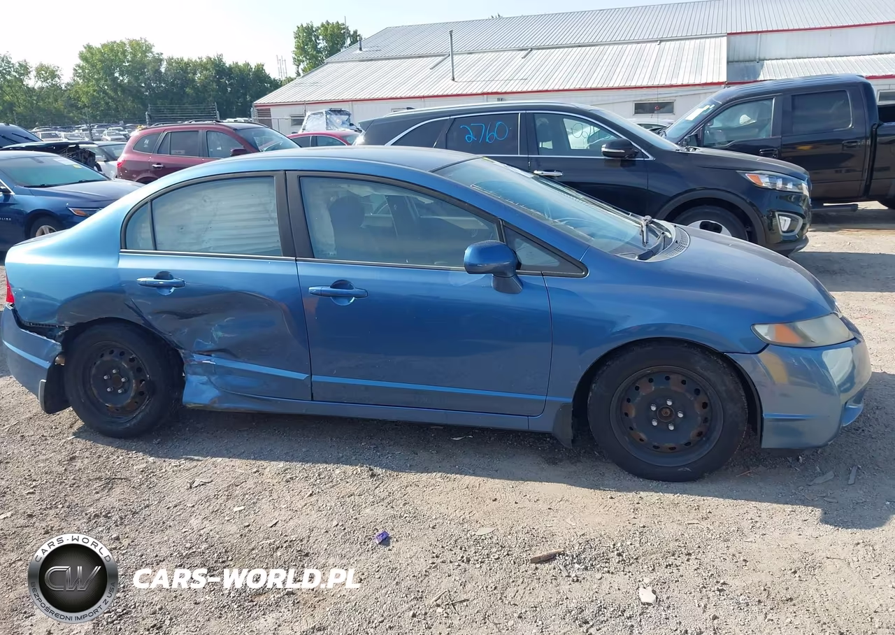 2009 Honda Civic Lx VIN:19XFA16529E004636 - 12