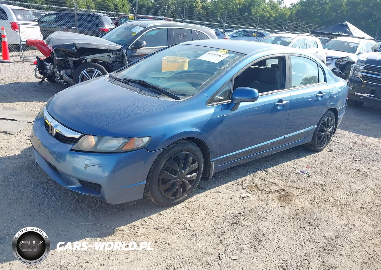 2009 Honda Civic Lx VIN:19XFA16529E004636 - 2