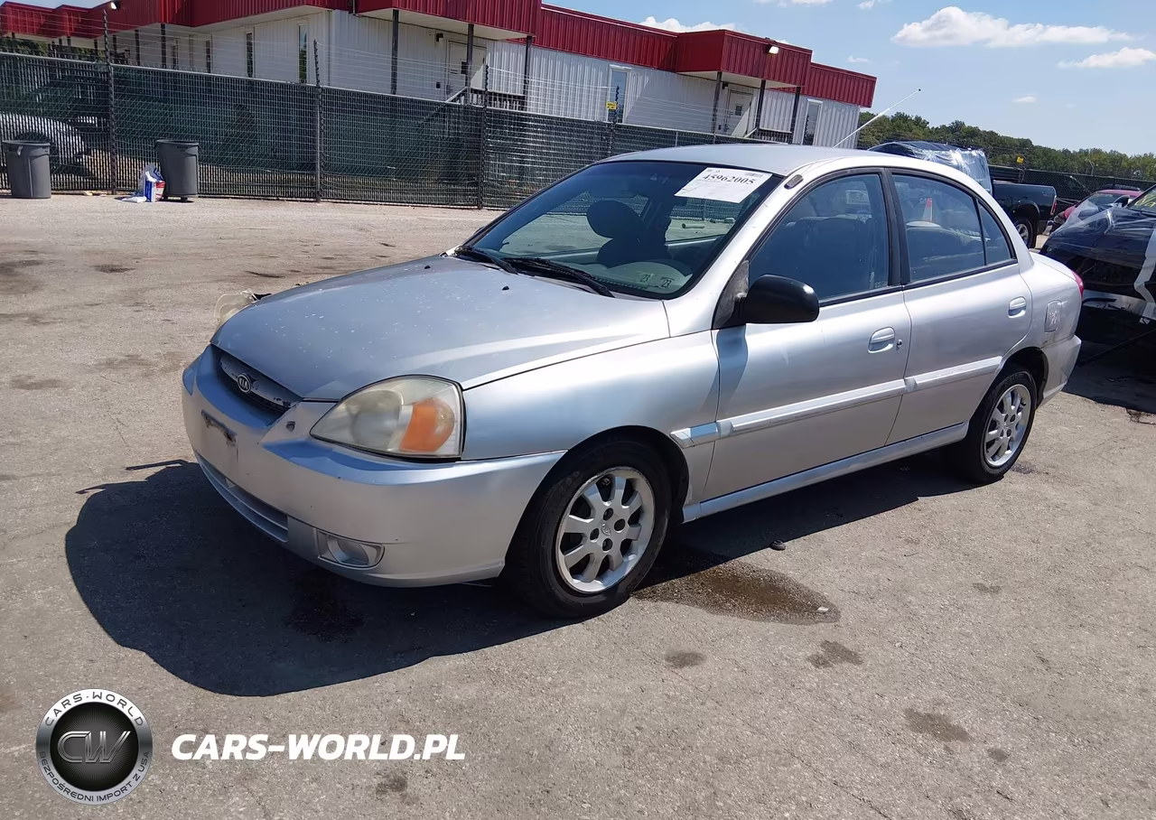 2005 Kia Rio VIN:KNADC125256400425 - 2