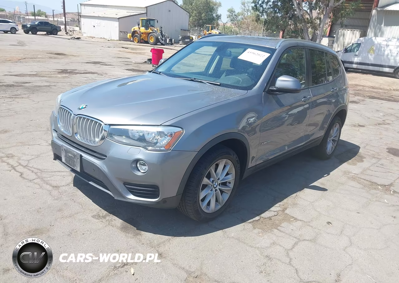 2015 BMW X3 xDrive28I VIN:5UXWX9C5XF0D51137 - 2