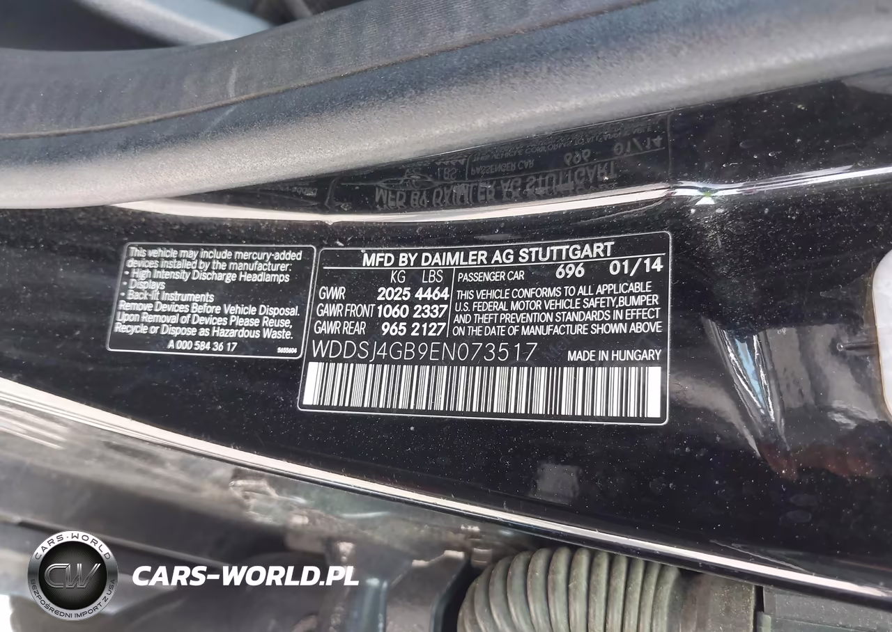 2014 Mercedes-Benz Cla 250 4Matic VIN:WDDSJ4GB9EN073517 - 9