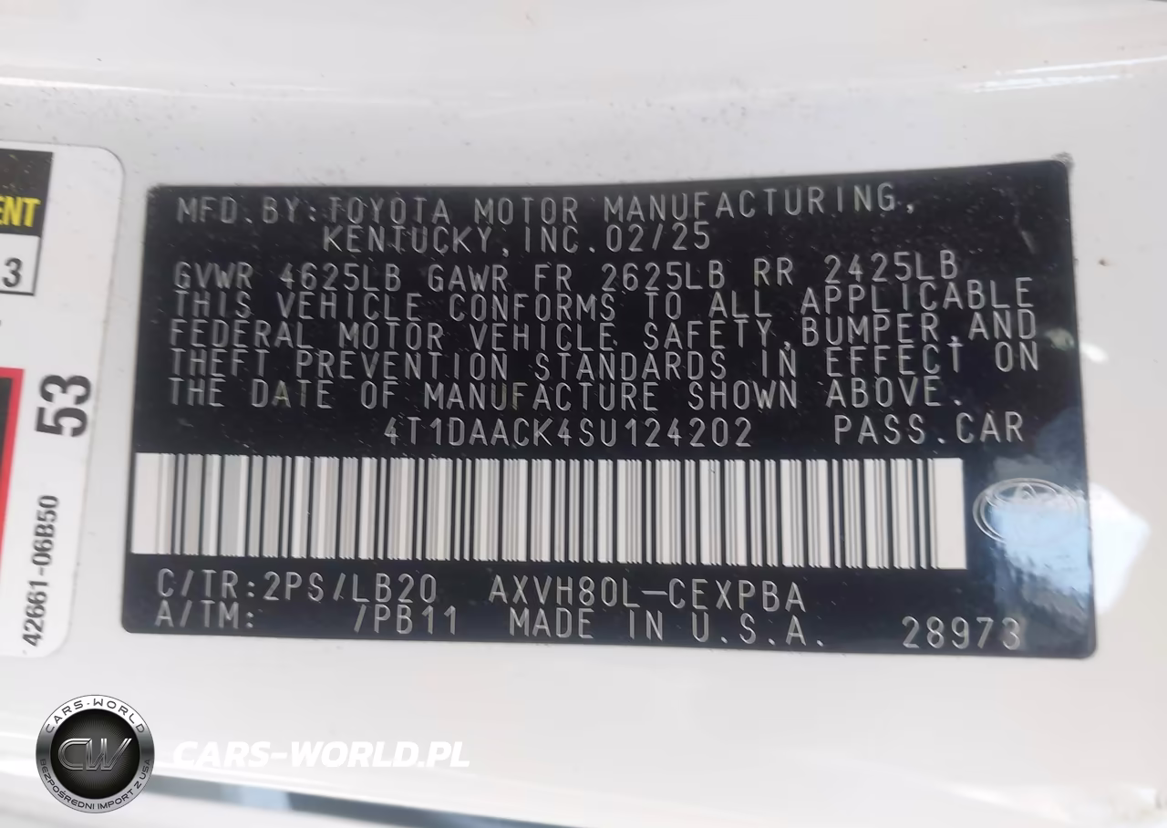 2025 Toyota Camry Xse VIN:4T1DAACK4SU124202 - 9