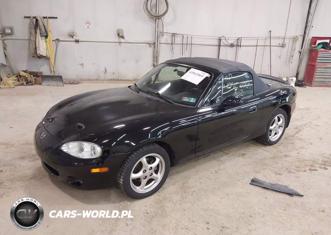 2002 Mazda Mx-5 Miata Cloth-Ls-Se VIN:JM1NB353320221762 - 2