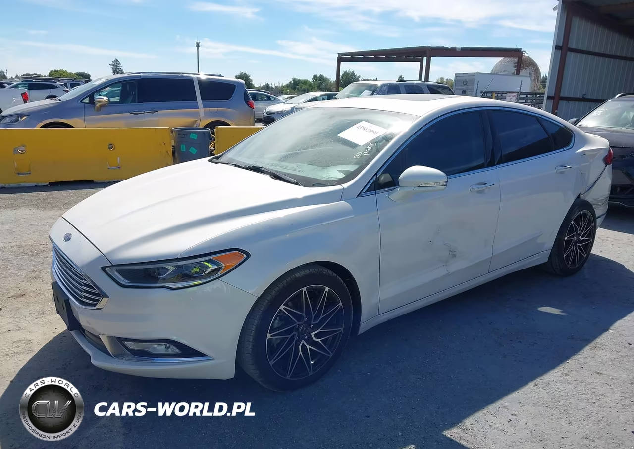2017 Ford Fusion Titanium VIN:3FA6P0K94HR265068 - 2