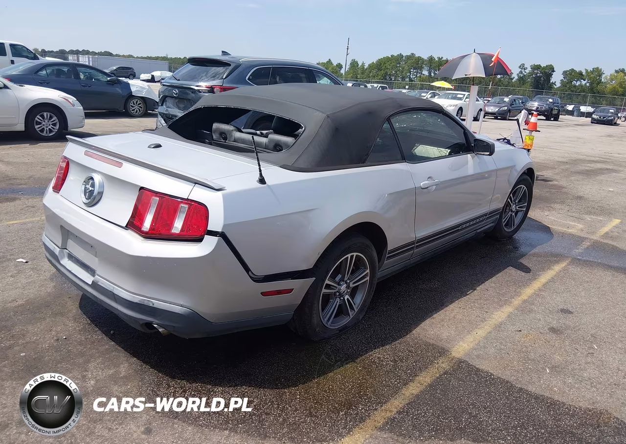 2010 Ford Mustang V6-V6 Premium VIN:1ZVBP8EN6A5108745 - 4