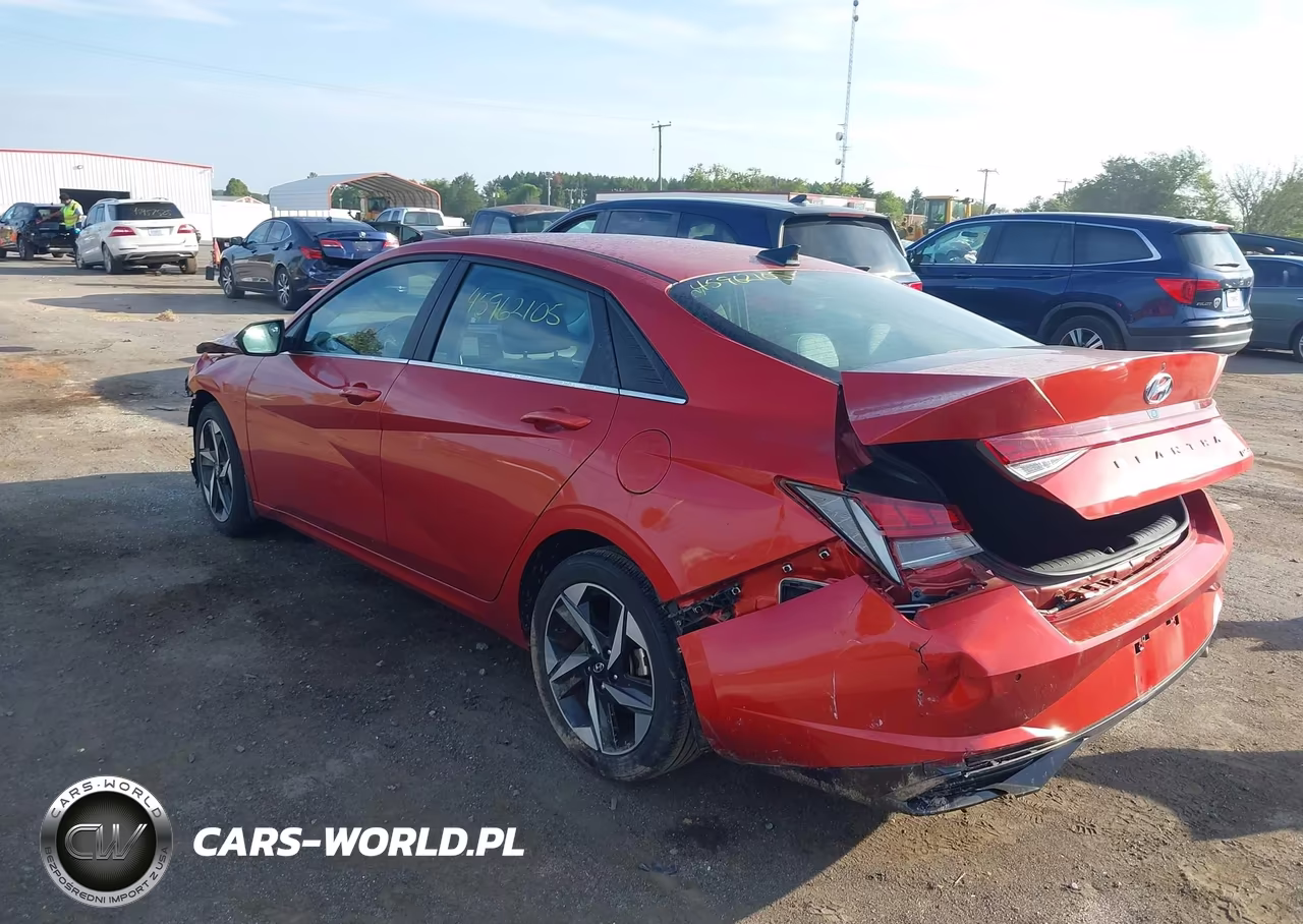 2022 Hyundai Elantra Limited VIN:KMHLP4AG0NU334164 - 3