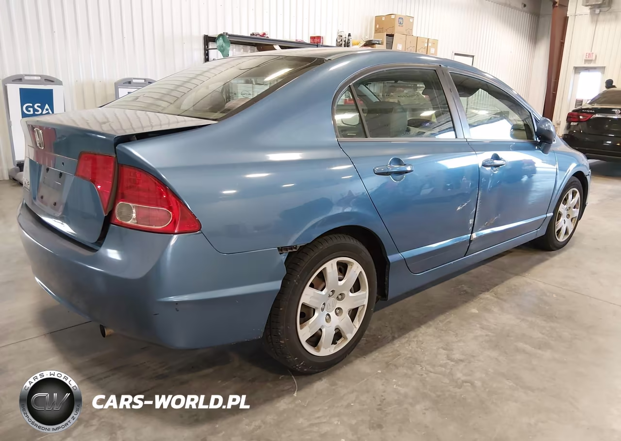 2007 Honda Civic Lx VIN:1HGFA16597L134211 - 4