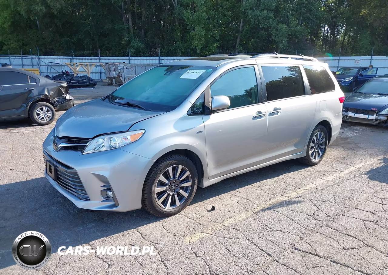 2020 Toyota Sienna Xle VIN:5TDDZ3DC0LS228076 - 2