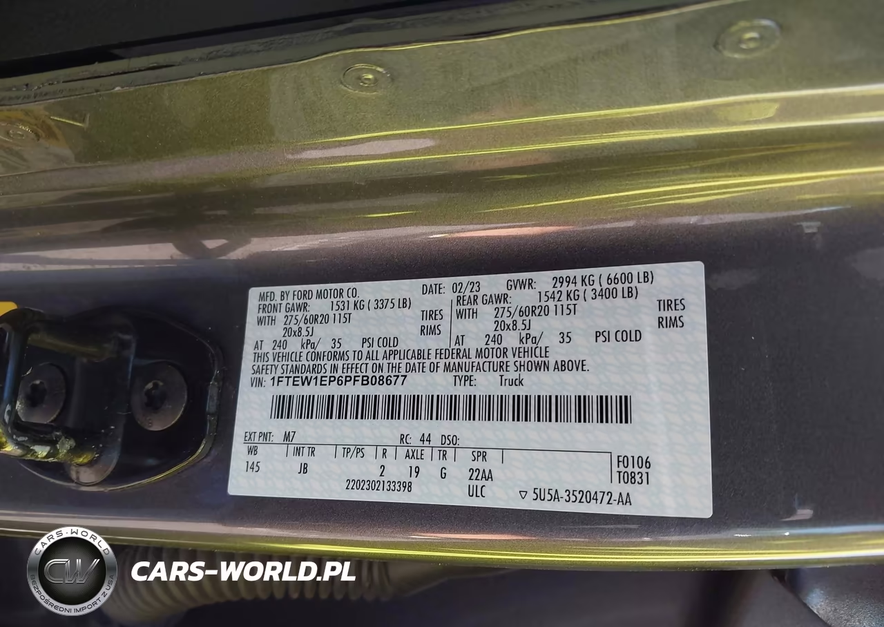 2023 Ford F-150 Xl VIN:1FTEW1EP6PFB08677 - 9
