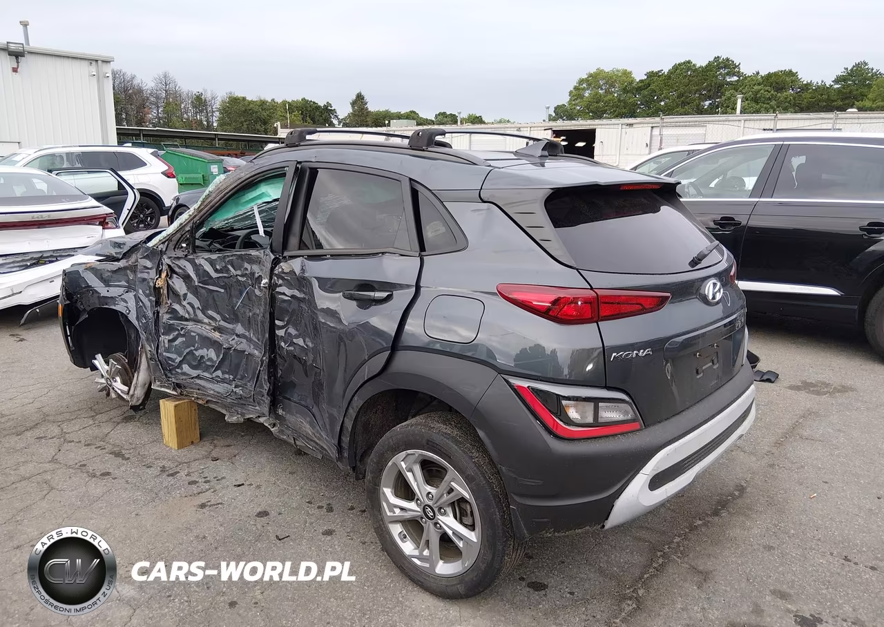 2022 Hyundai Kona Sel VIN:KM8K6CABXNU824852 - 3