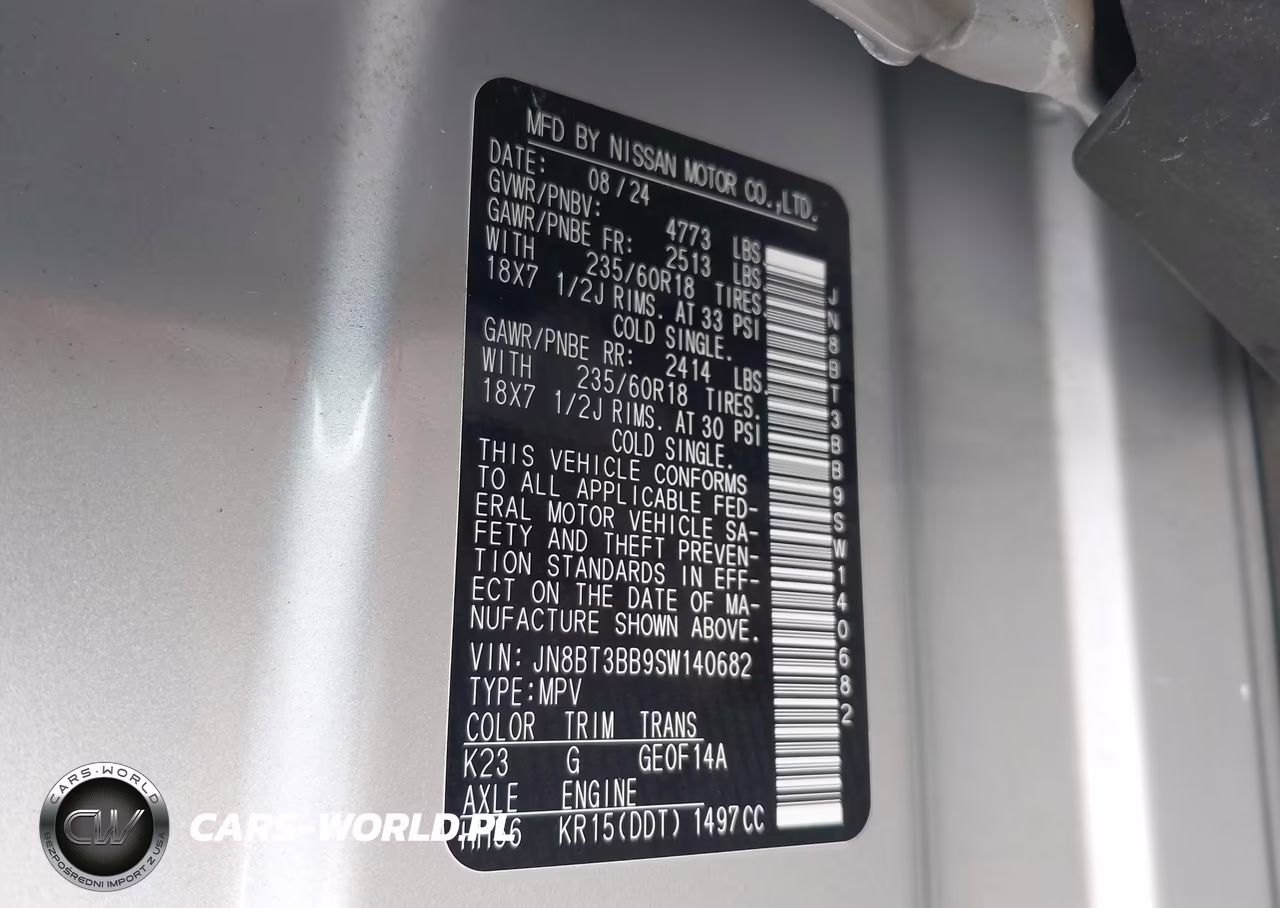 2025 Nissan Rogue Sv Intelligent Awd VIN:JN8BT3BB9SW140682 - 9