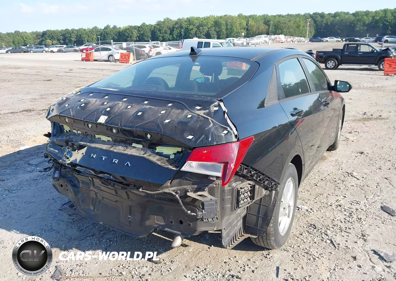 2022 Hyundai Elantra Se VIN:KMHLL4AG9NU324695 - 4