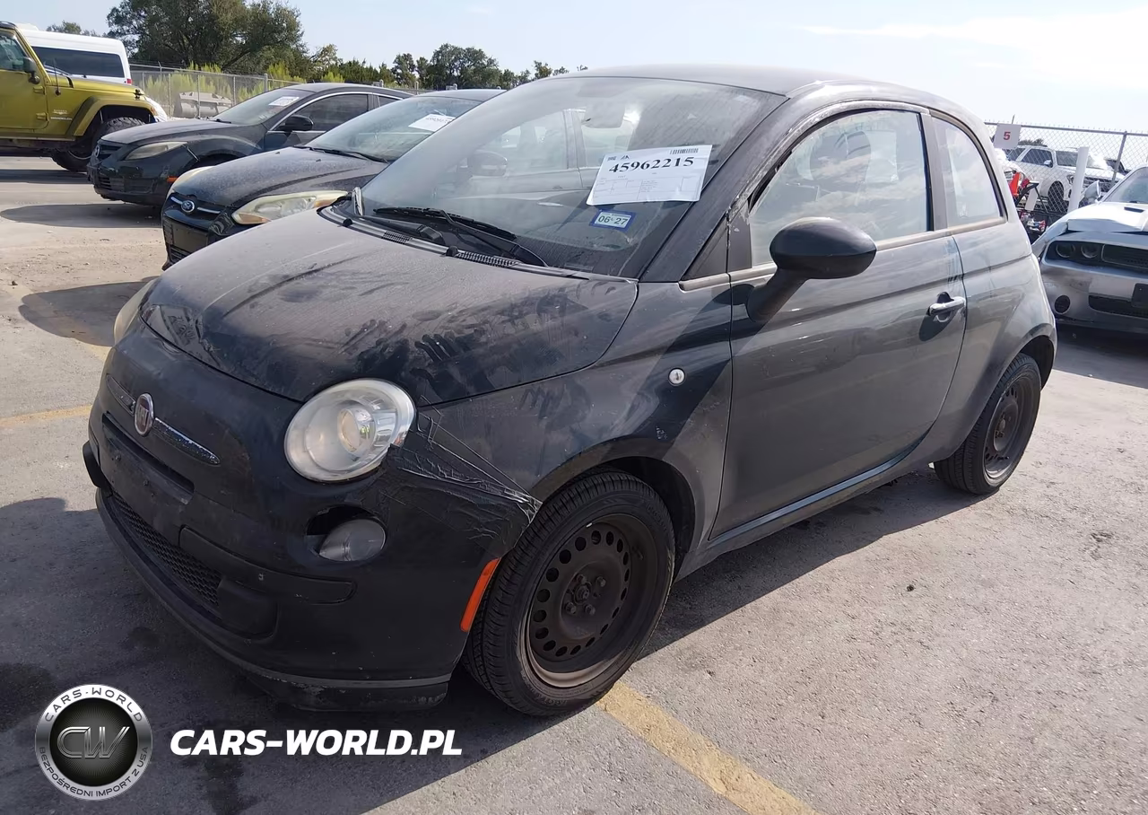 2013 Fiat 500 Pop VIN:3C3CFFAR1DT698305 - 2