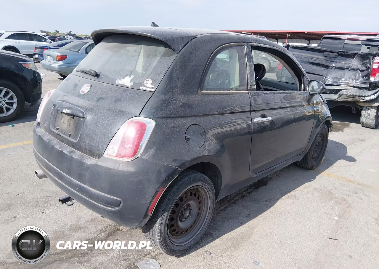 2013 Fiat 500 Pop VIN:3C3CFFAR1DT698305 - 4