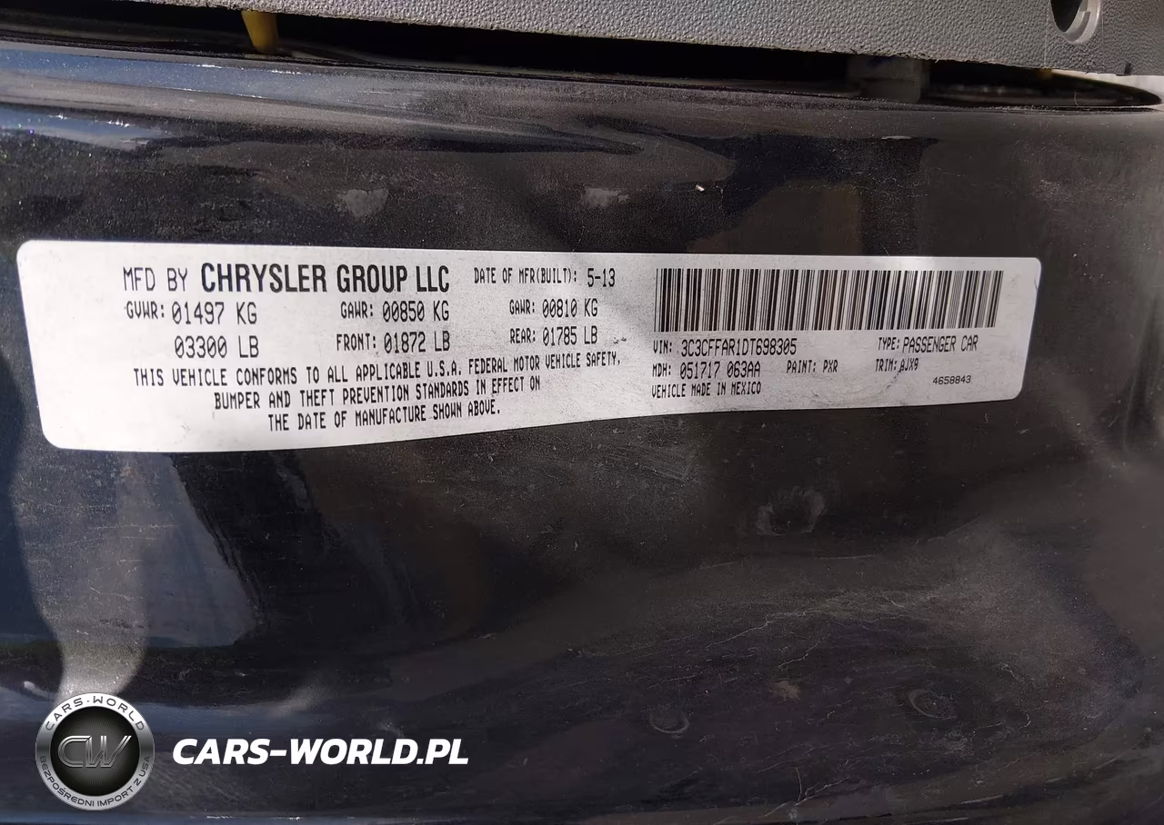 2013 Fiat 500 Pop VIN:3C3CFFAR1DT698305 - 9
