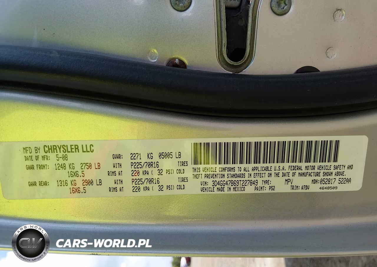 2009 Dodge Journey Se VIN:3D4GG47B69T227849 - 9