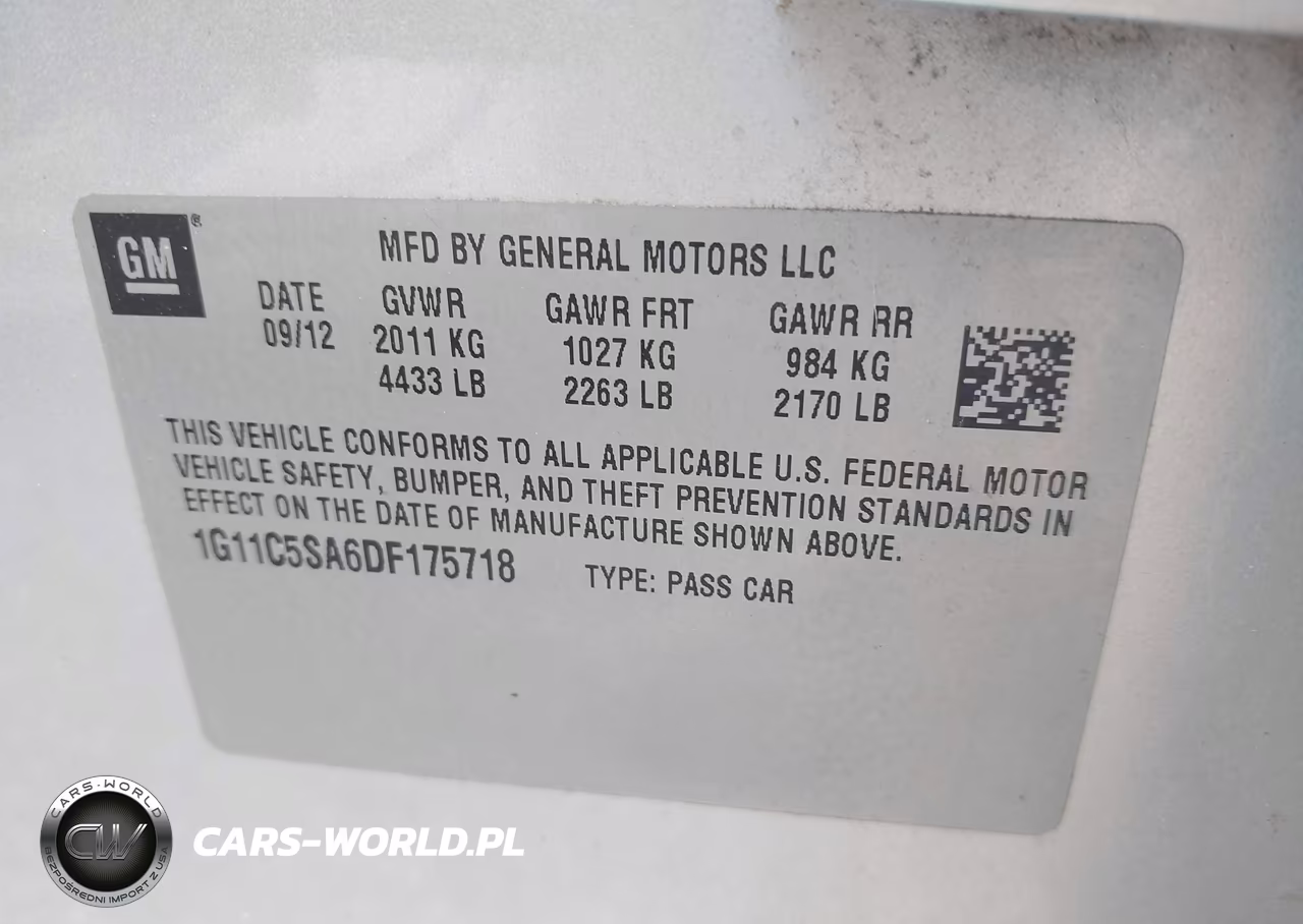 2013 Chevrolet Malibu 1Lt VIN:1G11C5SA6DF175718 - 9