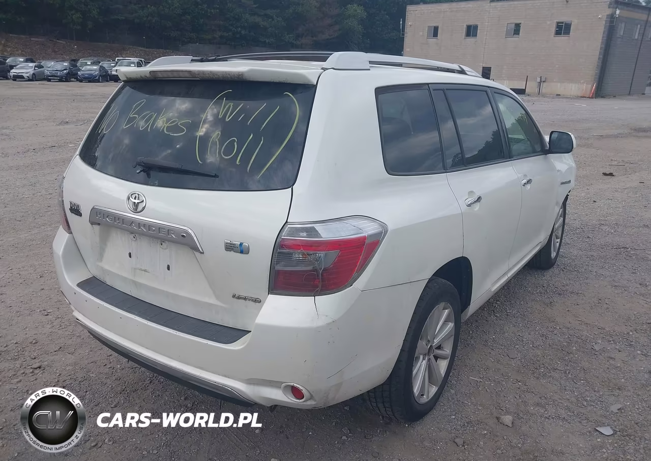 2008 Toyota Highlander Hybrid Limited VIN:JTEEW44A582012638 - 4