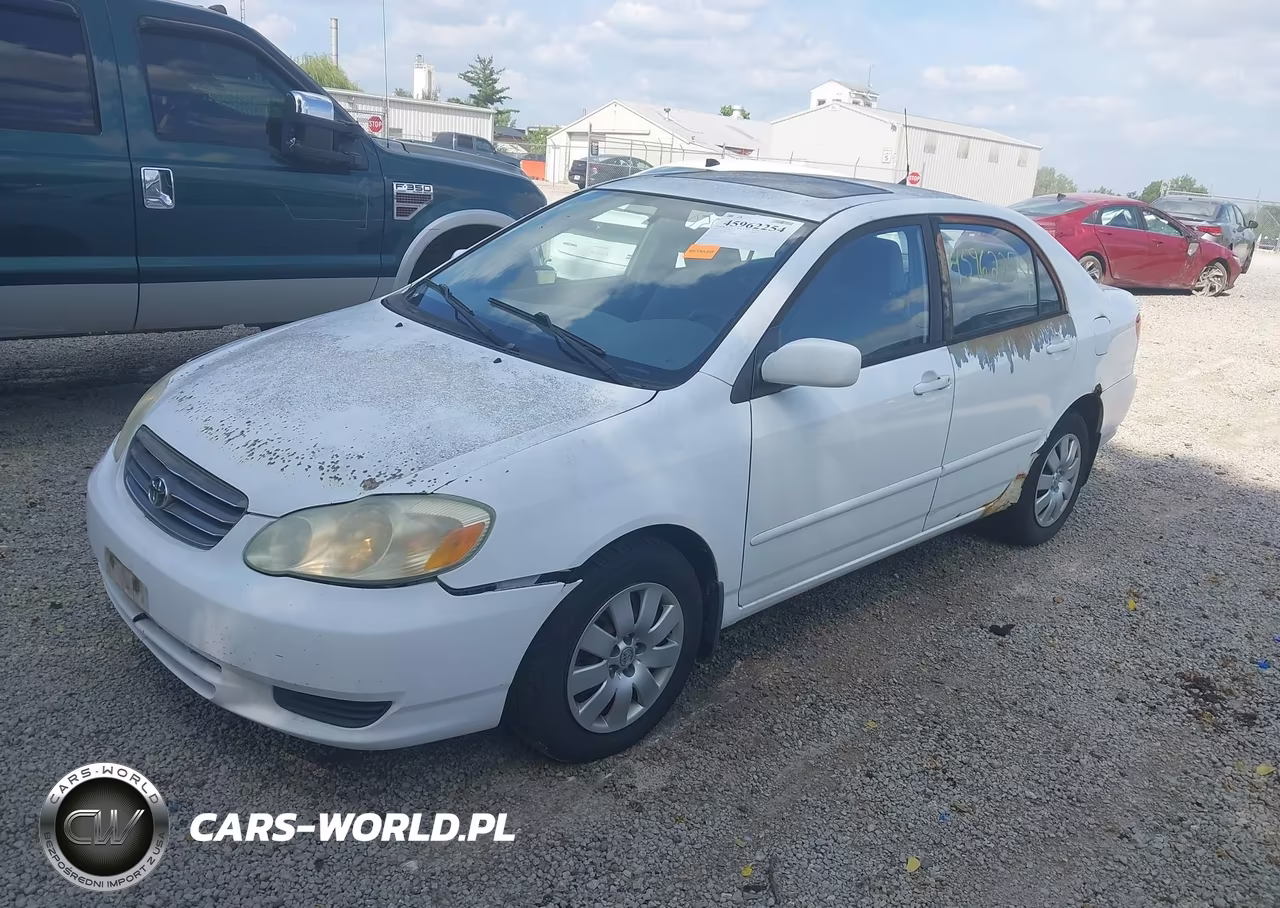 2004 Toyota Corolla Le VIN:1NXBR32E54Z322166 - 2