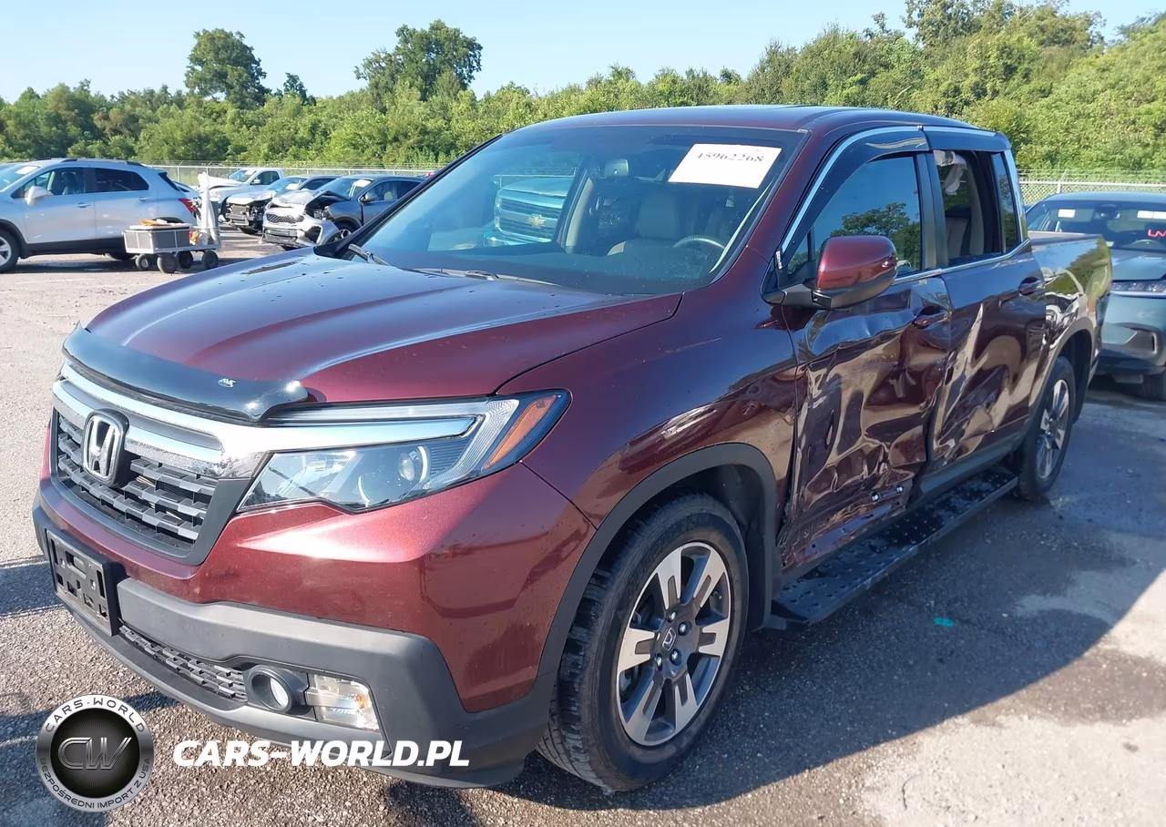 2019 Honda Ridgeline Rtl-T VIN:5FPYK2F62KB000842 - 2
