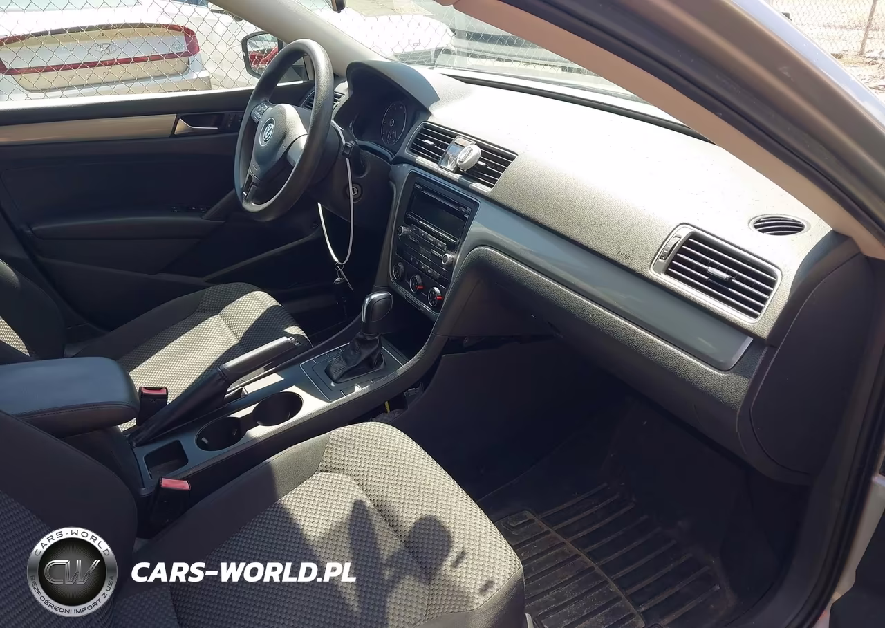 2013 Volkswagen Passat 2.5L S VIN:1VWAP7A39DC107812 - 5