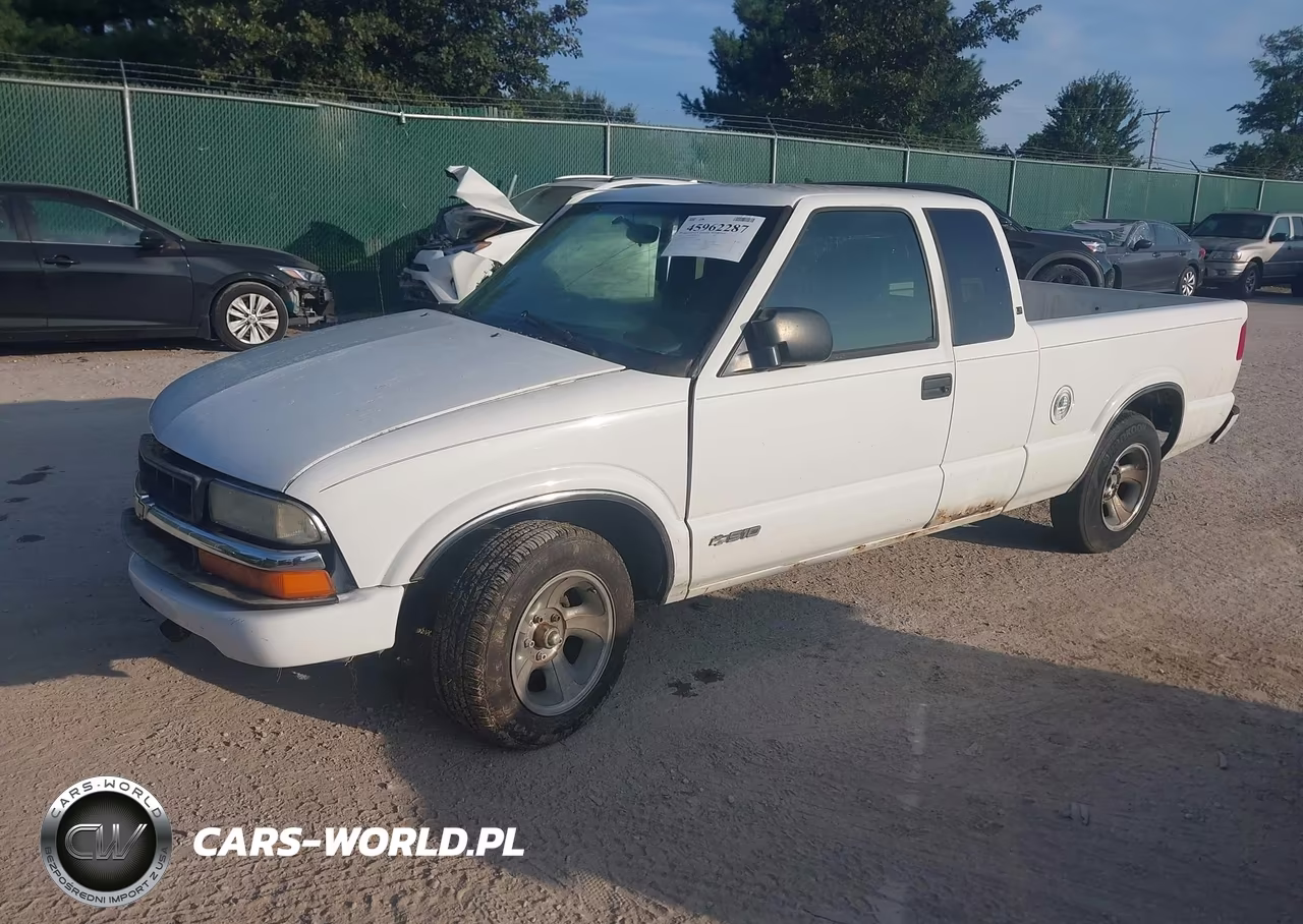 2002 Chevrolet S-10 Ls VIN:1GCCS19W328239776 - 2