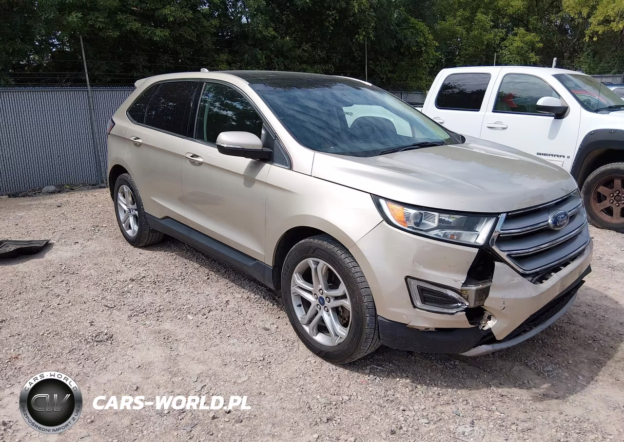 2018 Ford Edge Titanium VIN:2FMPK4K97JBC25619 - 1