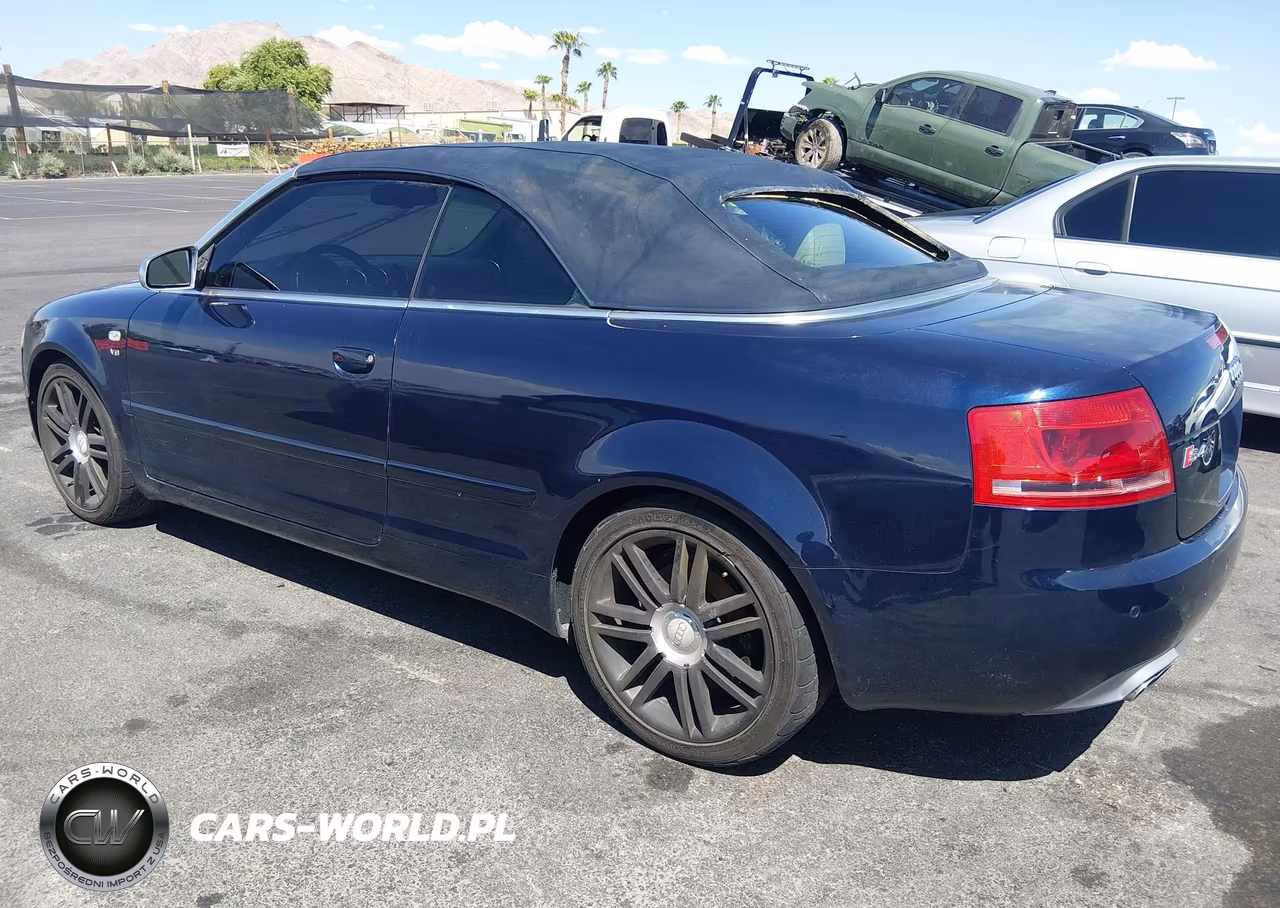 2007 Audi S4 Quattro Cabriolet VIN:WUARL48H27K900738 - 3