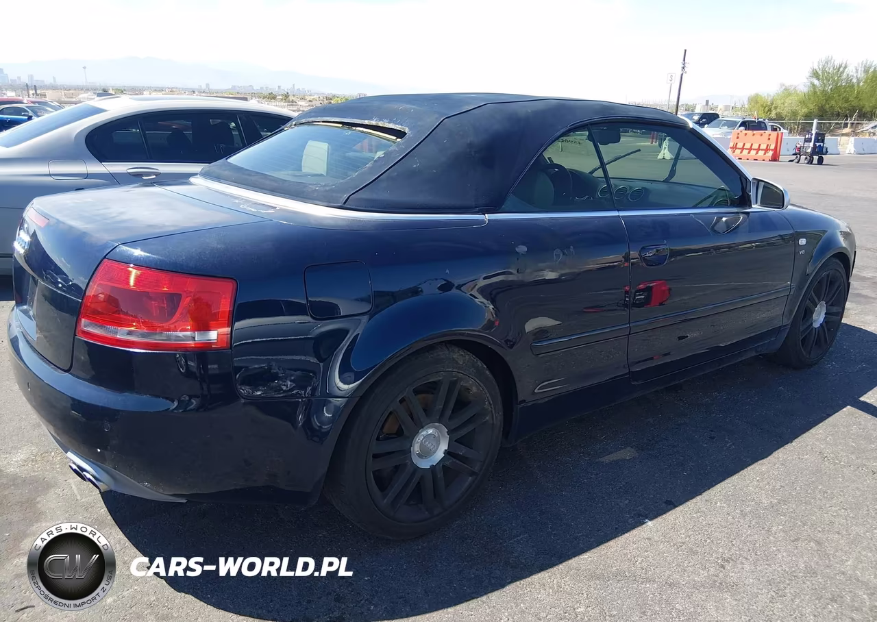 2007 Audi S4 Quattro Cabriolet VIN:WUARL48H27K900738 - 4