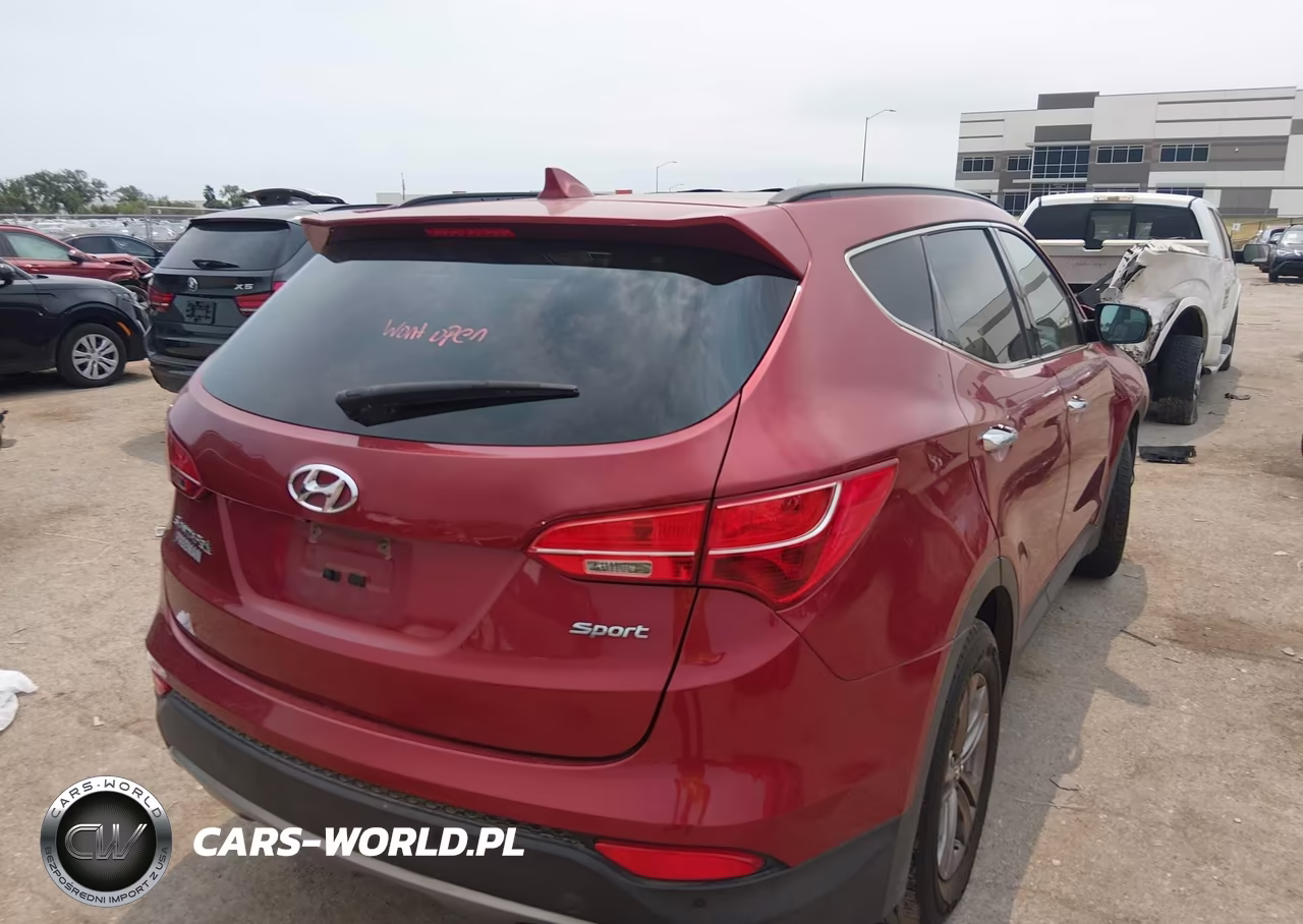 2015 Hyundai Santa Fe Sport VIN:5XYZU3LB4FG236115 - 4