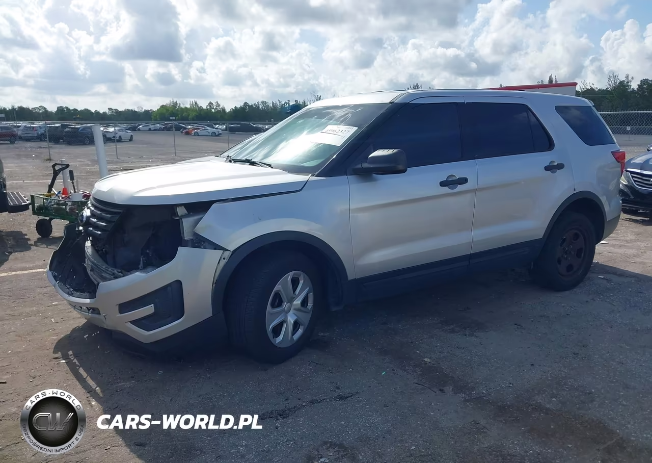 2016 Ford Utility Police Interceptor VIN:1FM5K8AR3GGA28593 - 2