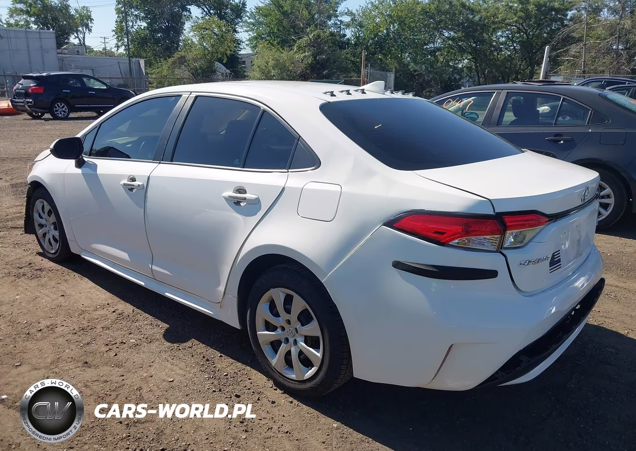 2022 Toyota Corolla Le VIN:5YFEPMAE3NP367118 - 3