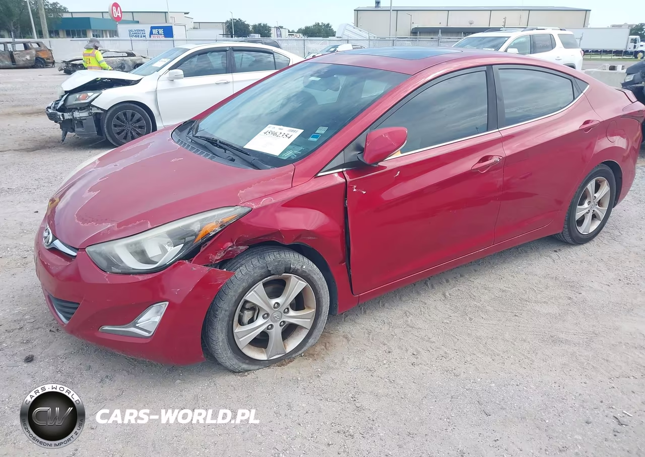 2016 Hyundai Elantra Value Edition VIN:KMHDH4AE7GU605336 - 2