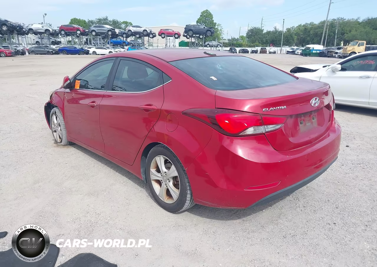 2016 Hyundai Elantra Value Edition VIN:KMHDH4AE7GU605336 - 3