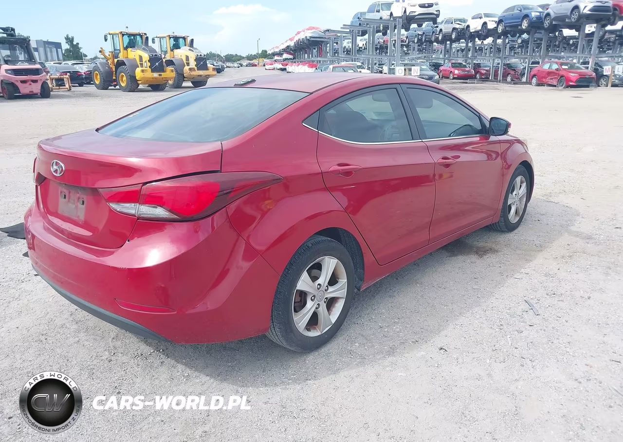 2016 Hyundai Elantra Value Edition VIN:KMHDH4AE7GU605336 - 4