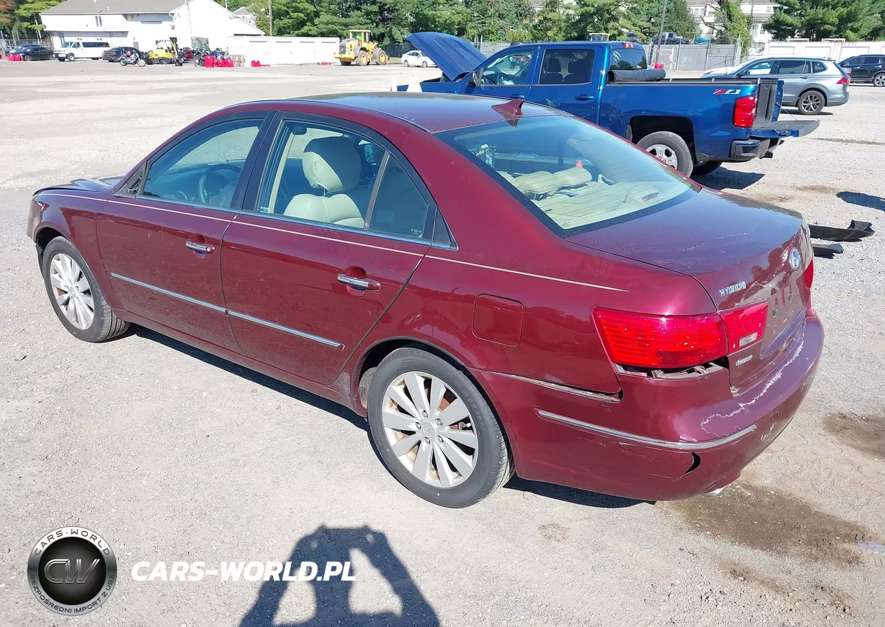 2009 Hyundai Sonata Limited V6 VIN:5NPEU46F39H412281 - 3