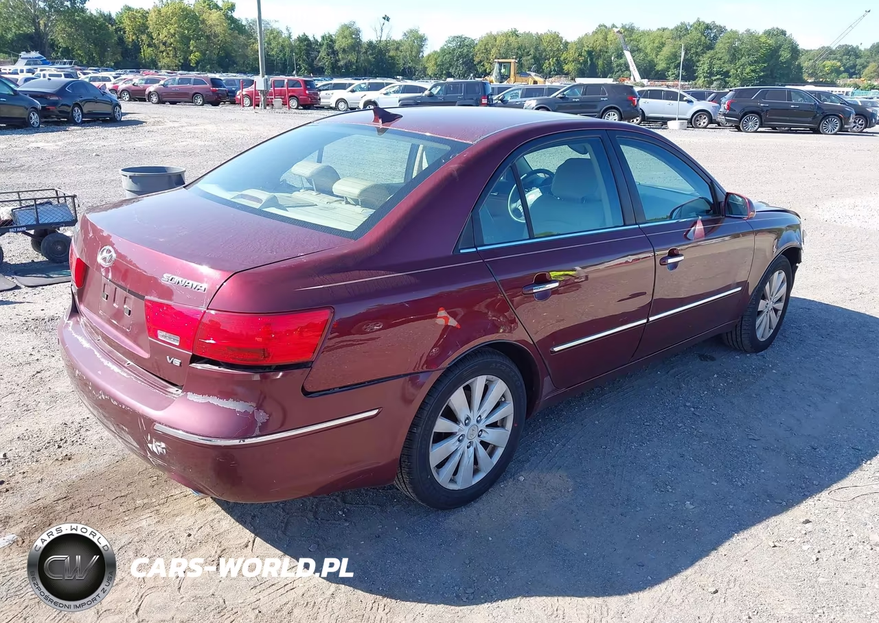 2009 Hyundai Sonata Limited V6 VIN:5NPEU46F39H412281 - 4