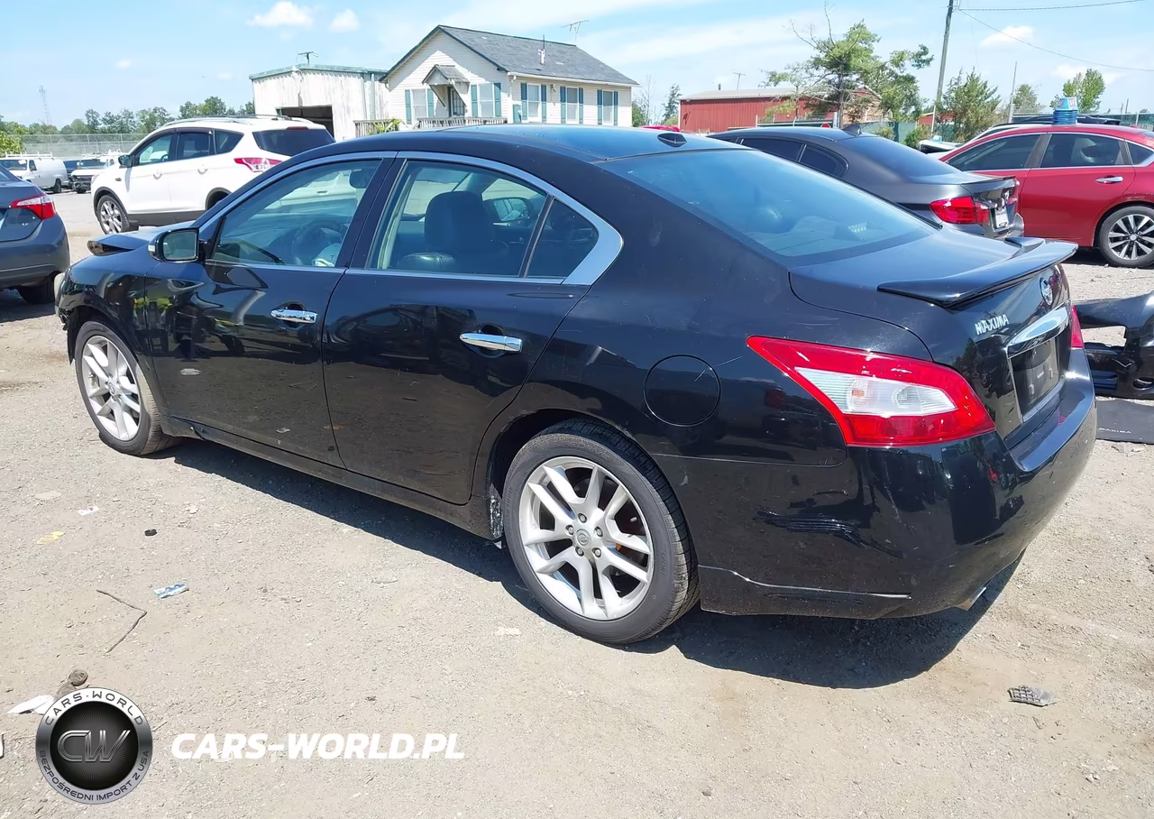 2009 Nissan Maxima 3.5 Sv VIN:1N4AA51E39C822401 - 3