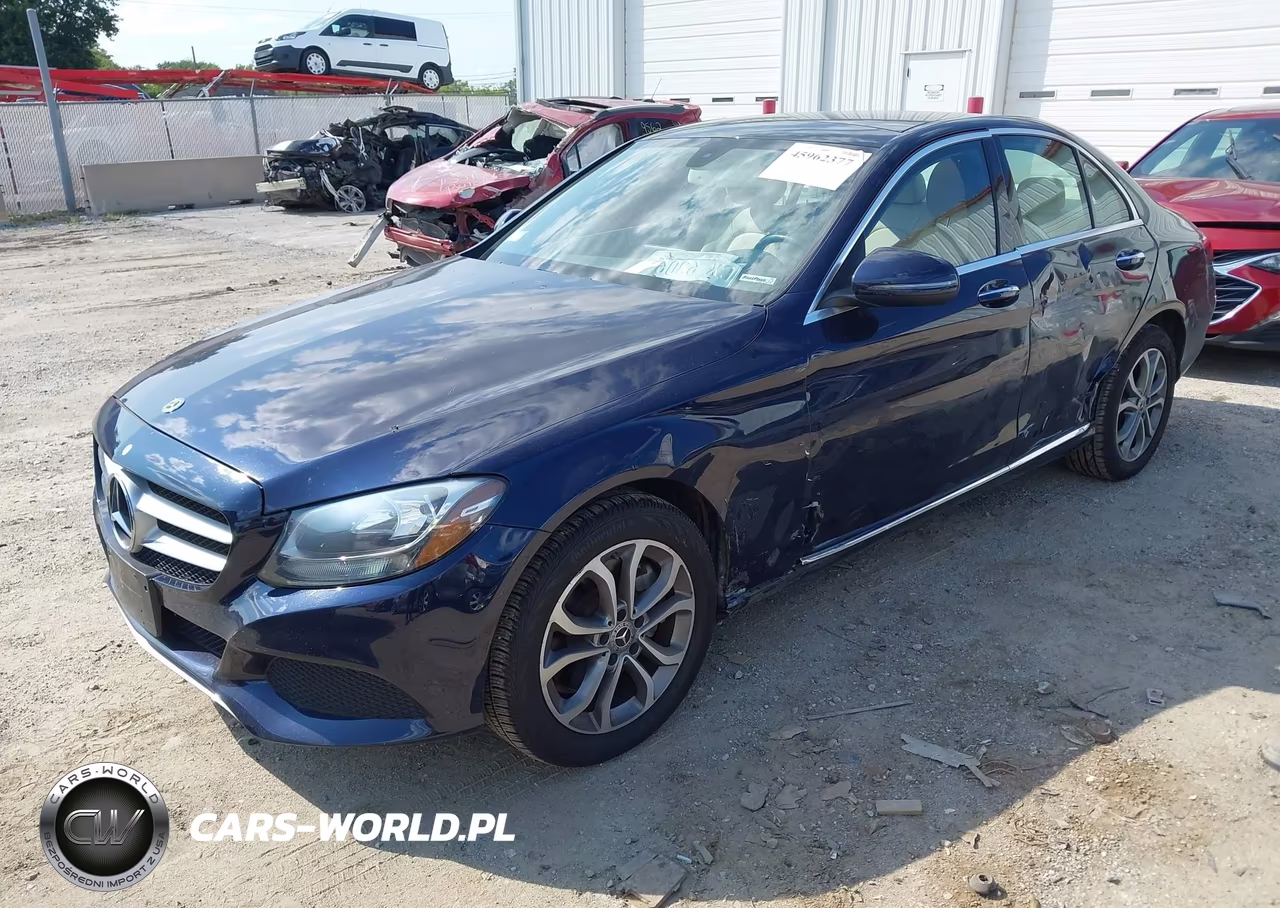 2018 Mercedes-Benz C 300 4Matic VIN:WDDWF4KB1JR326360 - 2