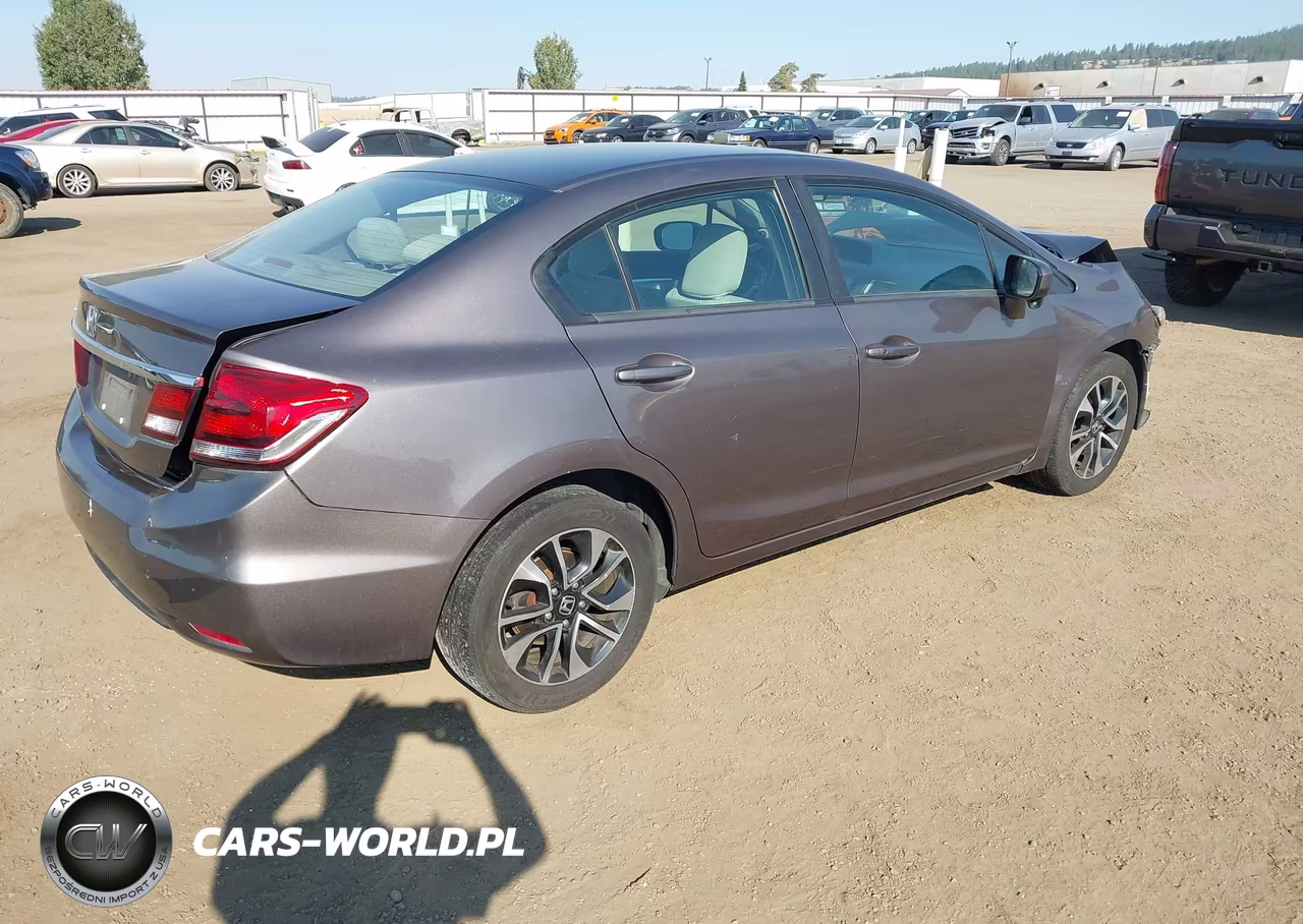2014 Honda Civic Ex VIN:19XFB2F88EE237654 - 4