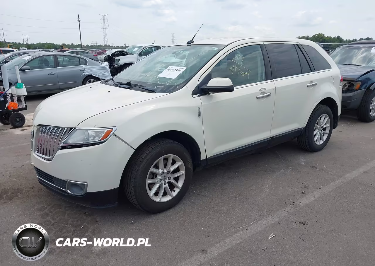 2012 Lincoln Mkx VIN:2LMDJ6JK2CBL03897 - 2
