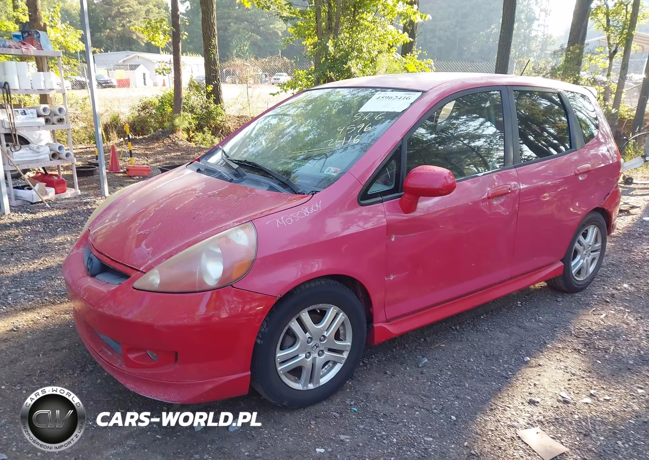 2008 Honda Fit Sport VIN:JHMGD38658S045611 - 2