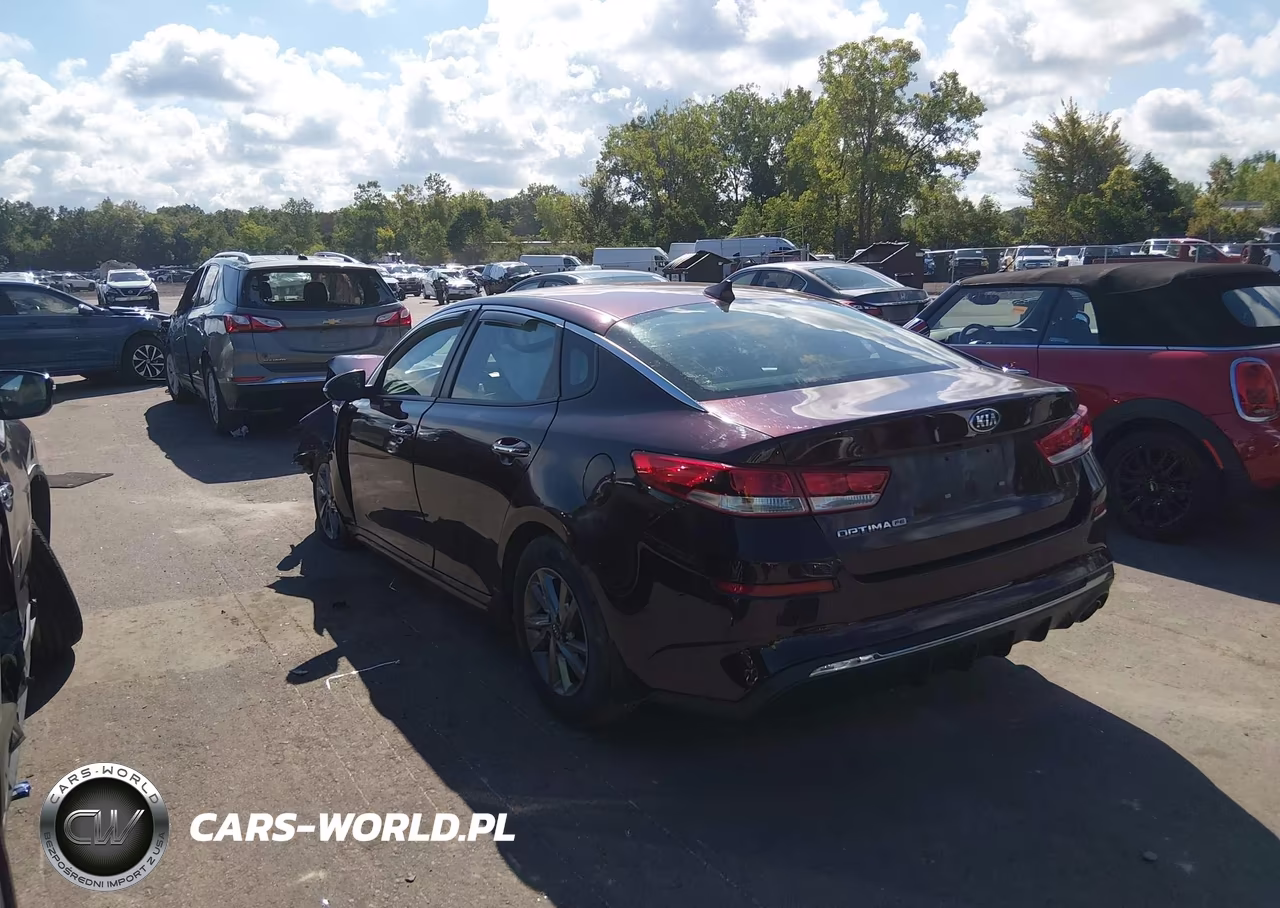 2019 Kia Optima Lx VIN:5XXGT4L39KG350389 - 3